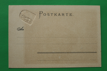 AK Nürnberg / um 1900 / Litho Wappen geprägt / Der Henker Steg / Fachwerkhaus / Könstler Karte Monogramm WR